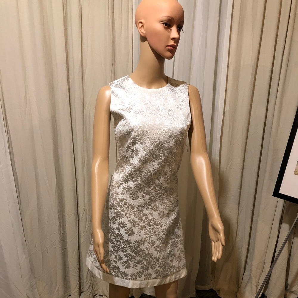 White Shiny Dress